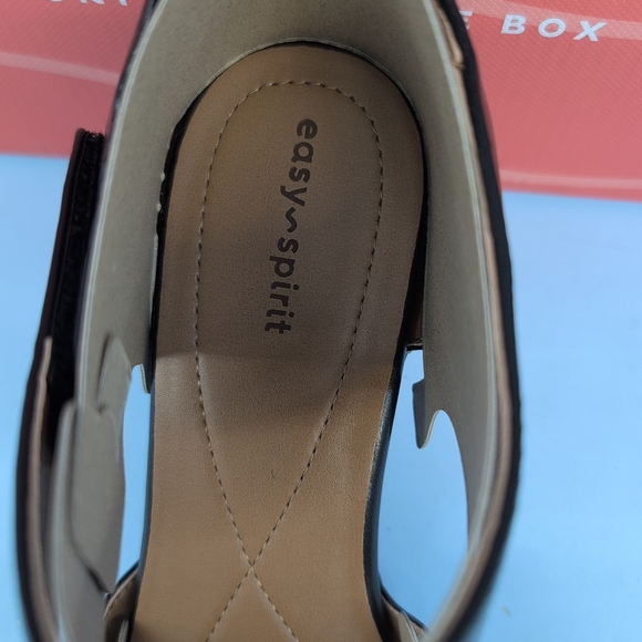 Easy Spirit Casity Mary Jane Women's Heel Pumps US 8.5 W Black - Picture 9 of 13